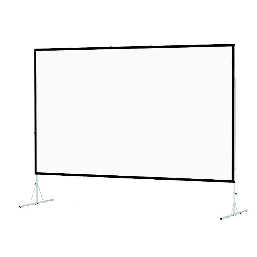 Da-Lite Fast-Fold Deluxe 210" Projection Screen