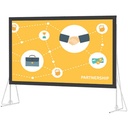 Da-Lite Heavy Duty Fast-Fold Deluxe 275" Projection Screen