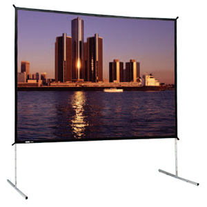 Da-Lite Fast-Fold Deluxe 88612HD Fixed Frame Projection Screen