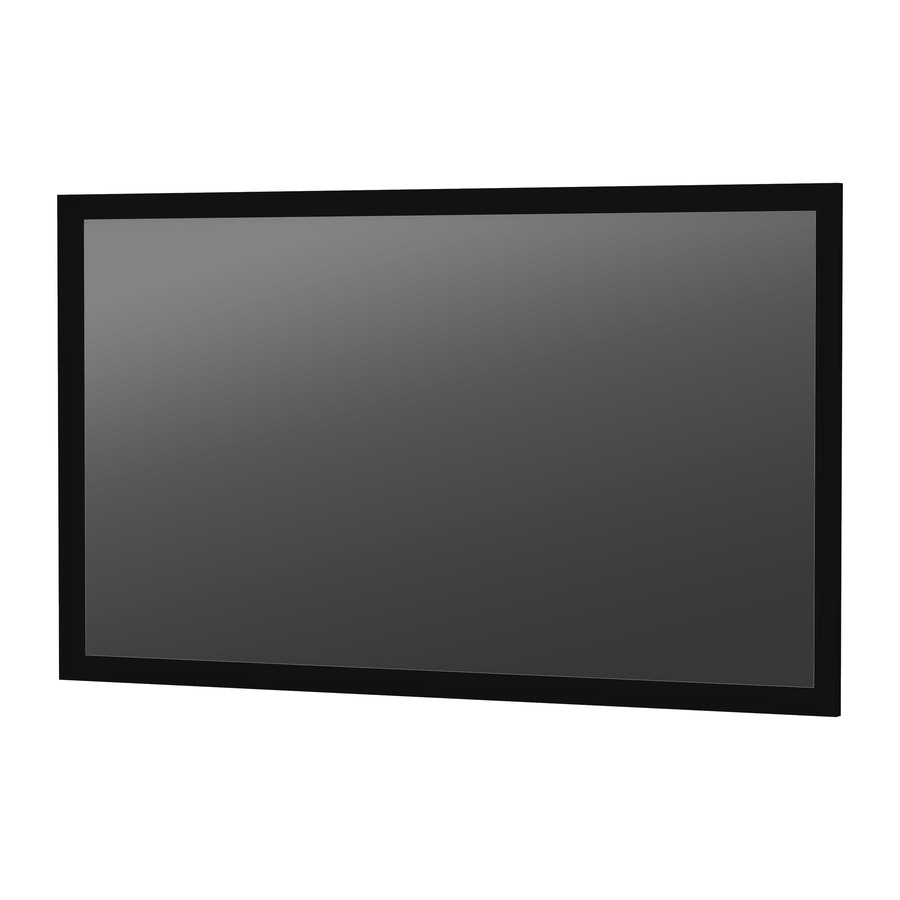 Da-Lite Parallax 92" Fixed Frame Projection Screen