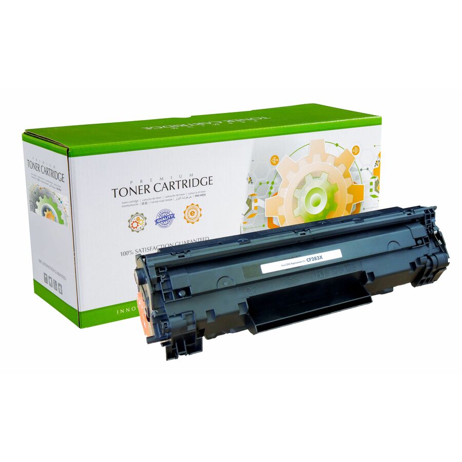 Static Control Laser Toner Cartridge - Single Pack CF283X - Black - 1 Pack