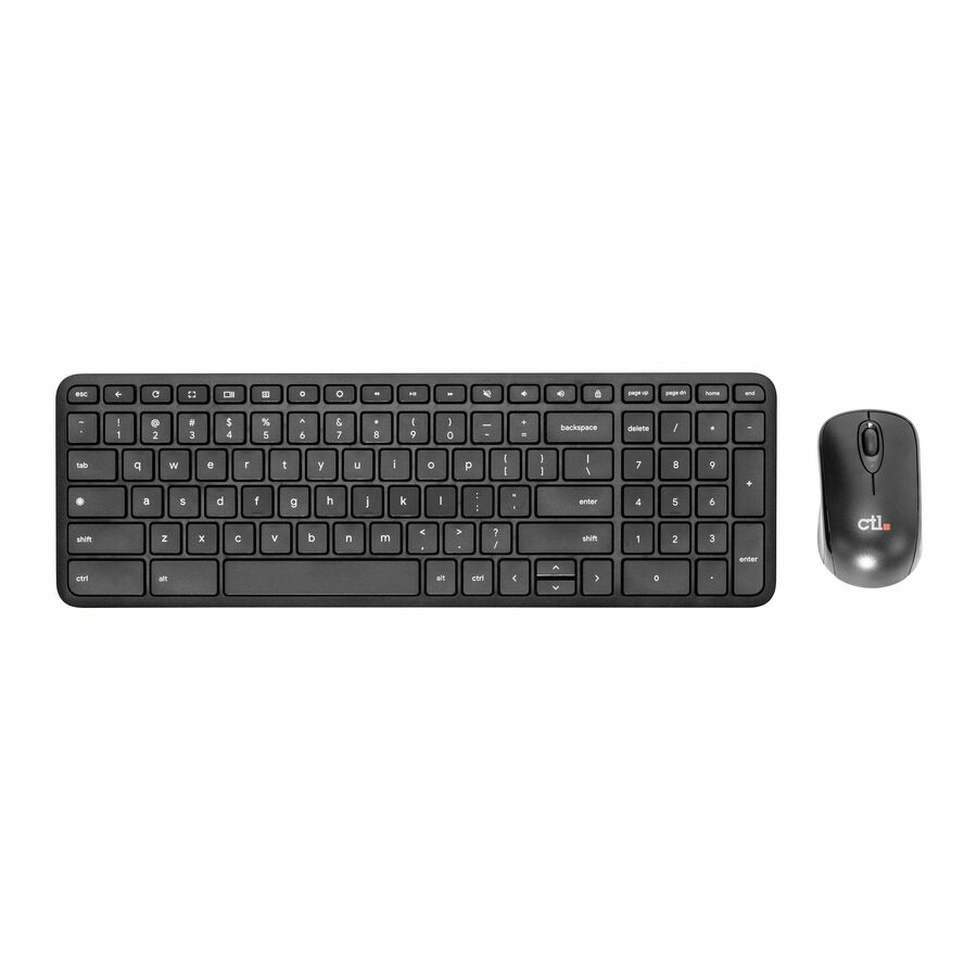 CTL Chrome OS Bluetooth Keyboard and Mouse - Works with Chromebook Certified, Bluetooth 5.2