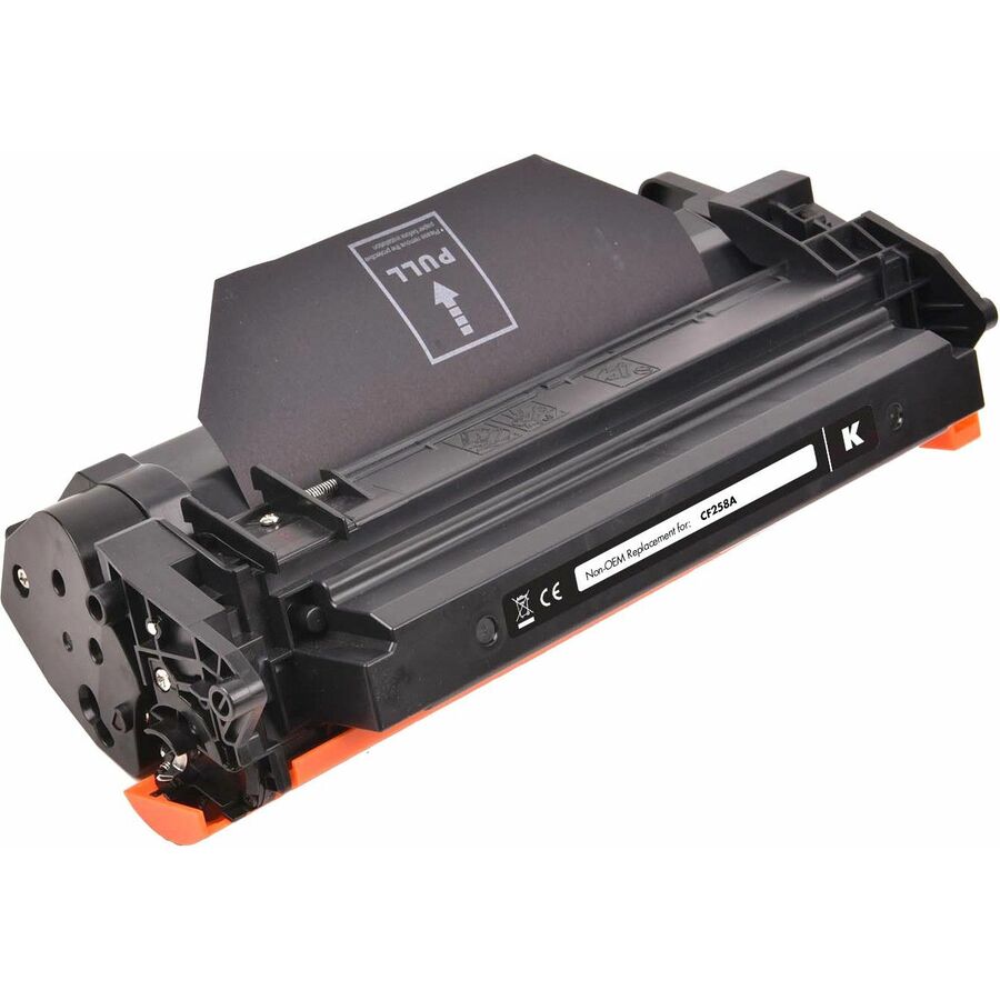 Static Control Standard Yield Laser Toner Cartridge - Single Pack 58A (CF258A) - Black - 1 / Pack