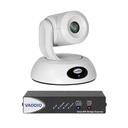 Vaddio RoboSHOT Video Conferencing Camera - 8.5 Megapixel - 60 fps - White - TAA Compliant