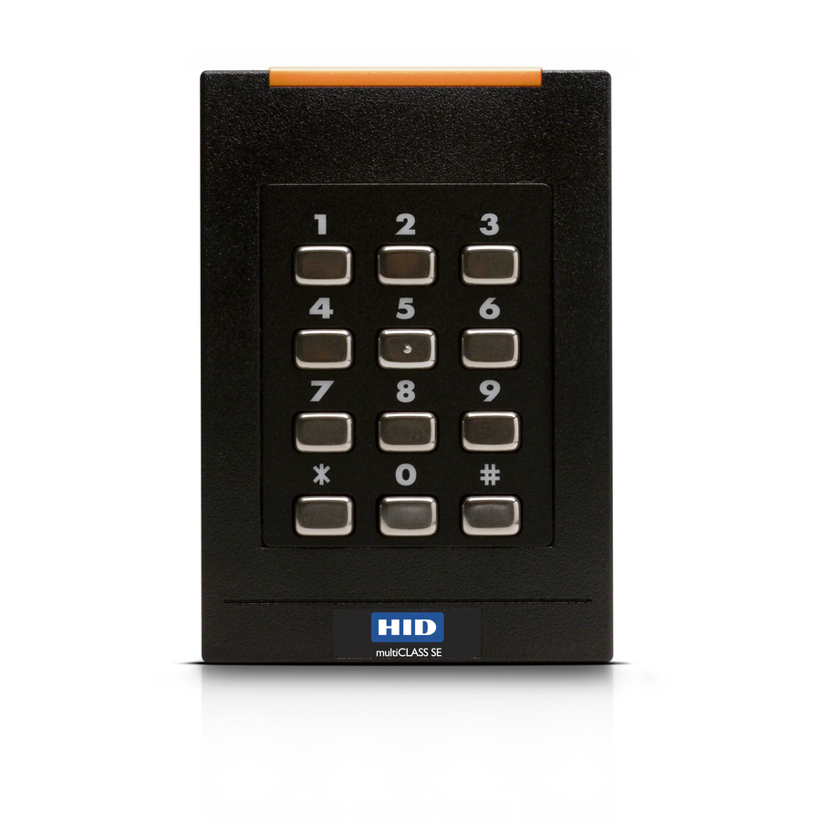 HID iCLASS SE RPK40 Smart Card Reader