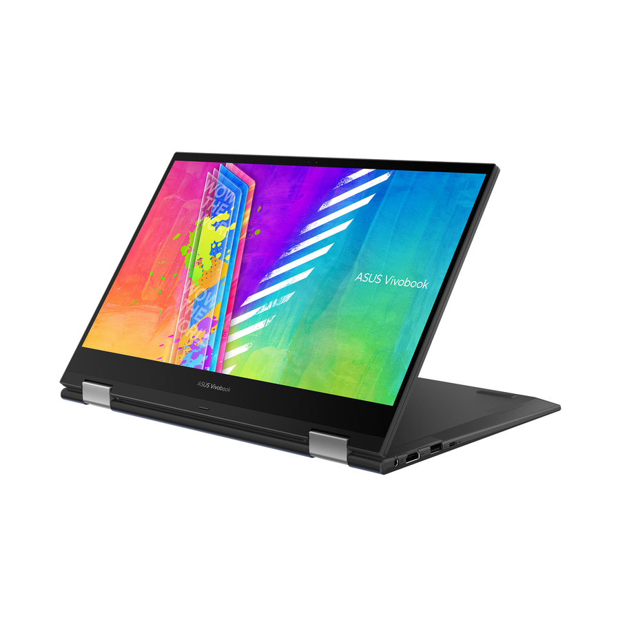 Asus Vivobook Go 14 Flip J1400 J1400KA-DS04T 14" Touchscreen Convertible Notebook - Full HD - Intel Celeron N4500 - 4 GB - 128 GB Flash Memory - Quiet Blue