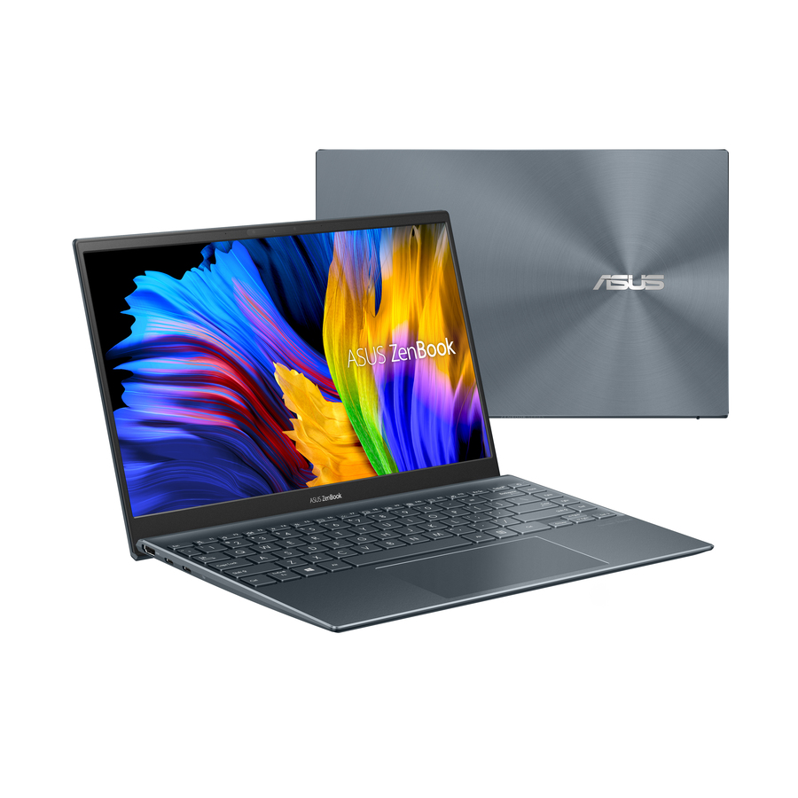 Asus ZenBook 14 UM425 UM425QA-EH74 14" Notebook - Full HD - AMD Ryzen 7 5800H - 16 GB - 1 TB SSD - Pine Gray