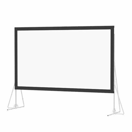 Da-Lite Heavy-Duty Fast-Fold Deluxe Screen System - Portable Folding Frame Screen - HD Progressive ReView 0.9 - 283in