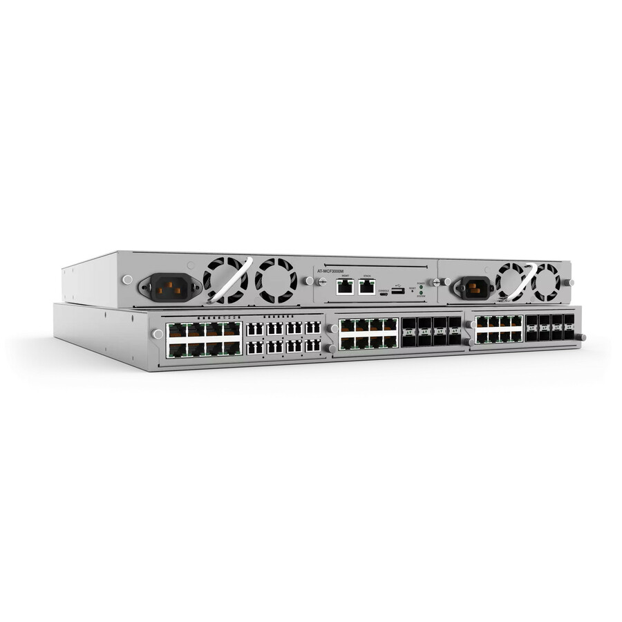 Allied Telesis 1RU, Modular, Media Conversion Chassis