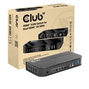 Club 3D HDMI KVM Switch for Dual HDMI 4K 60Hz
