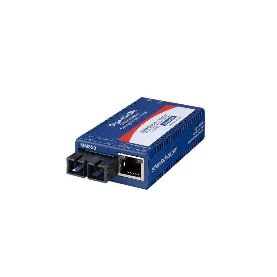 Advantech 10/100/1000Mbps Miniature Media Converter with LFPT