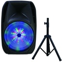 IQ Sound Portable Bluetooth Speaker System - 25 W RMS - Black