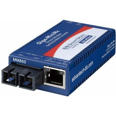Advantech 10/100/1000Mbps Miniature Media Converter with LFPT