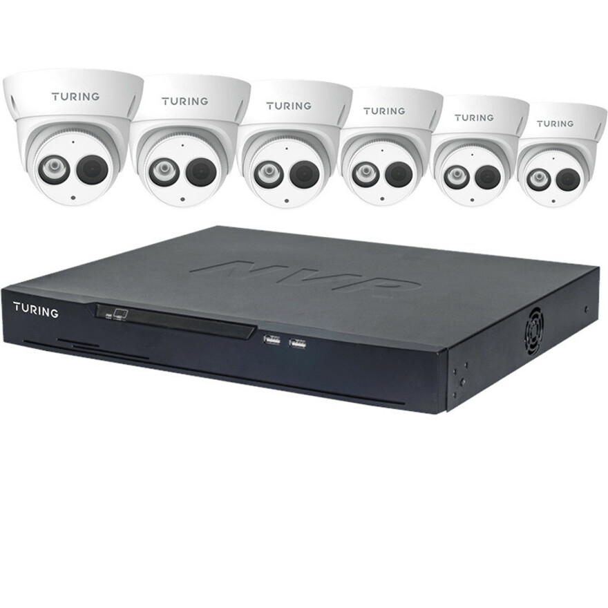 Turing Video ADVANTAGE Turret Camera Kit with Analytics