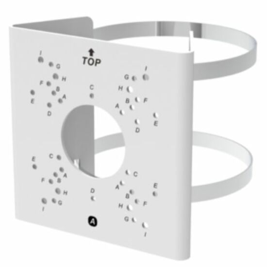 Turing Video Pole Mount for Surveillance Camera - White