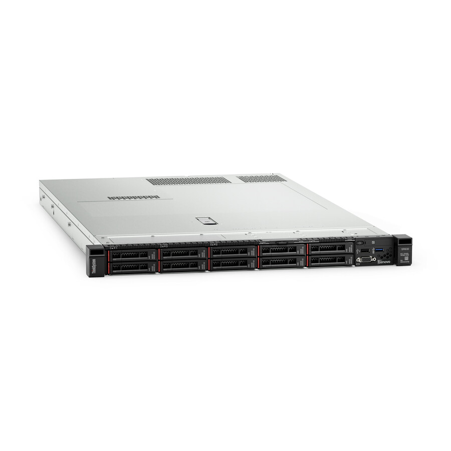 Lenovo ThinkSystem SR630 7X02A0GYNA 1U Rack Server - 1 Xeon Silver 4216 2.10 GHz - 32 GB RAM - Serial ATA/600 Controller