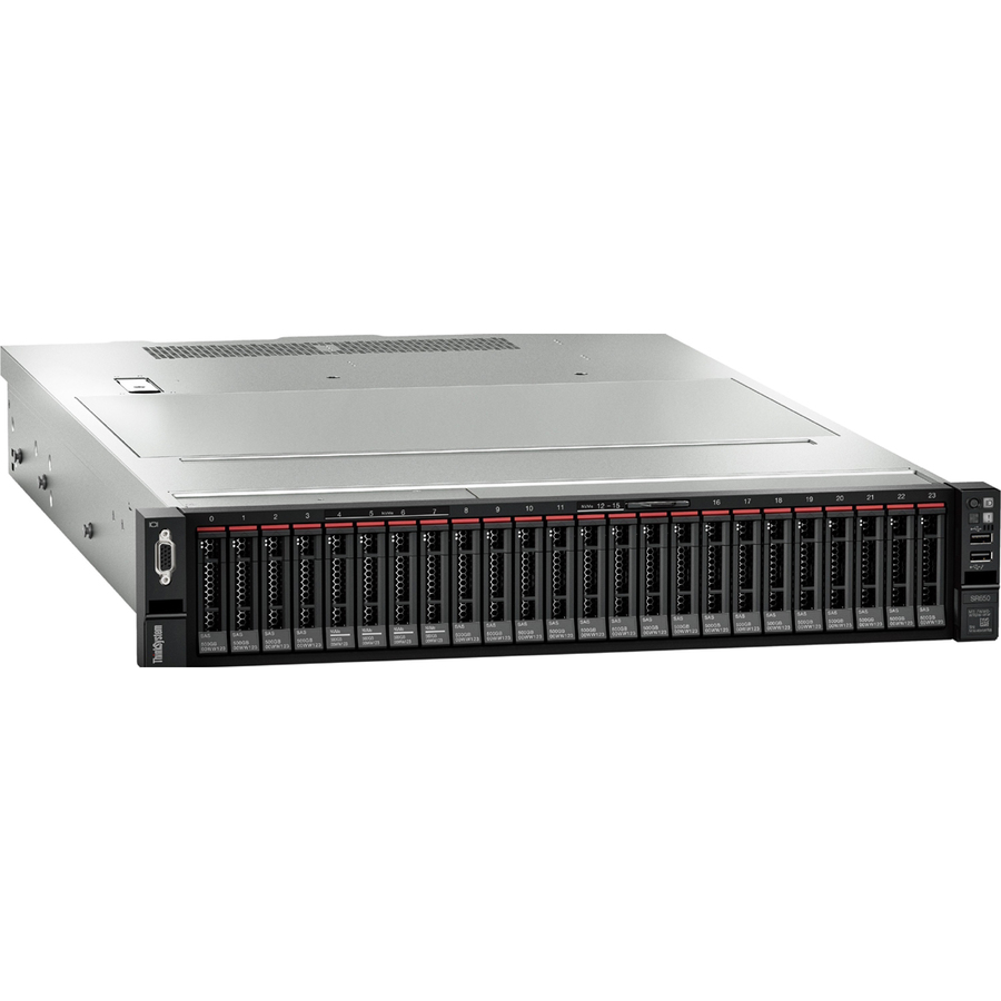 Lenovo ThinkSystem SR650 7X06A0NANA 2U Rack Server - 1 Xeon Gold 5218 2.30 GHz - 32 GB RAM - 12Gb/s SAS, Serial ATA/600 Controller