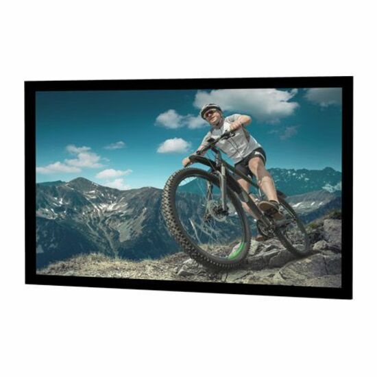 Da-Lite Cinema Contour Series Projection Screen - Fixed Frame Screen with 3in Wide Beveled Frame - 137in Screen