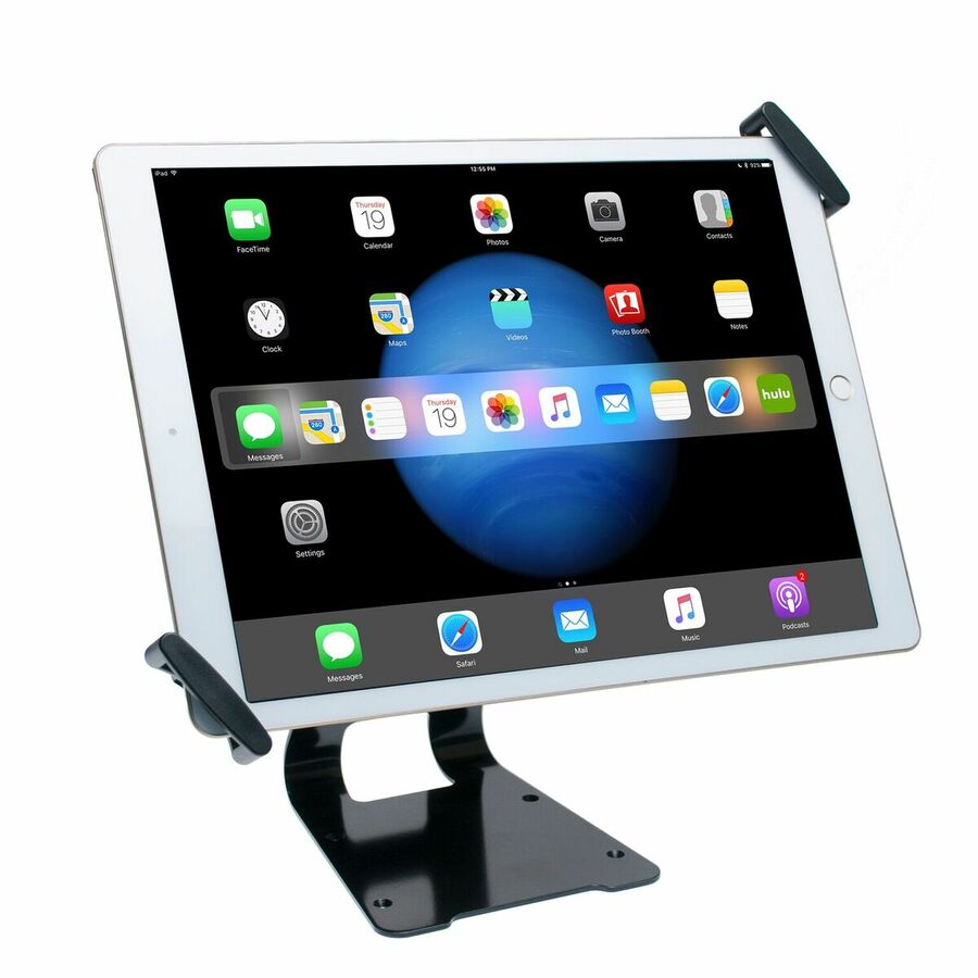 CTA Digital Adjustable Anti-Theft Security Grip and Stand 9.7-13 Inch Tablets