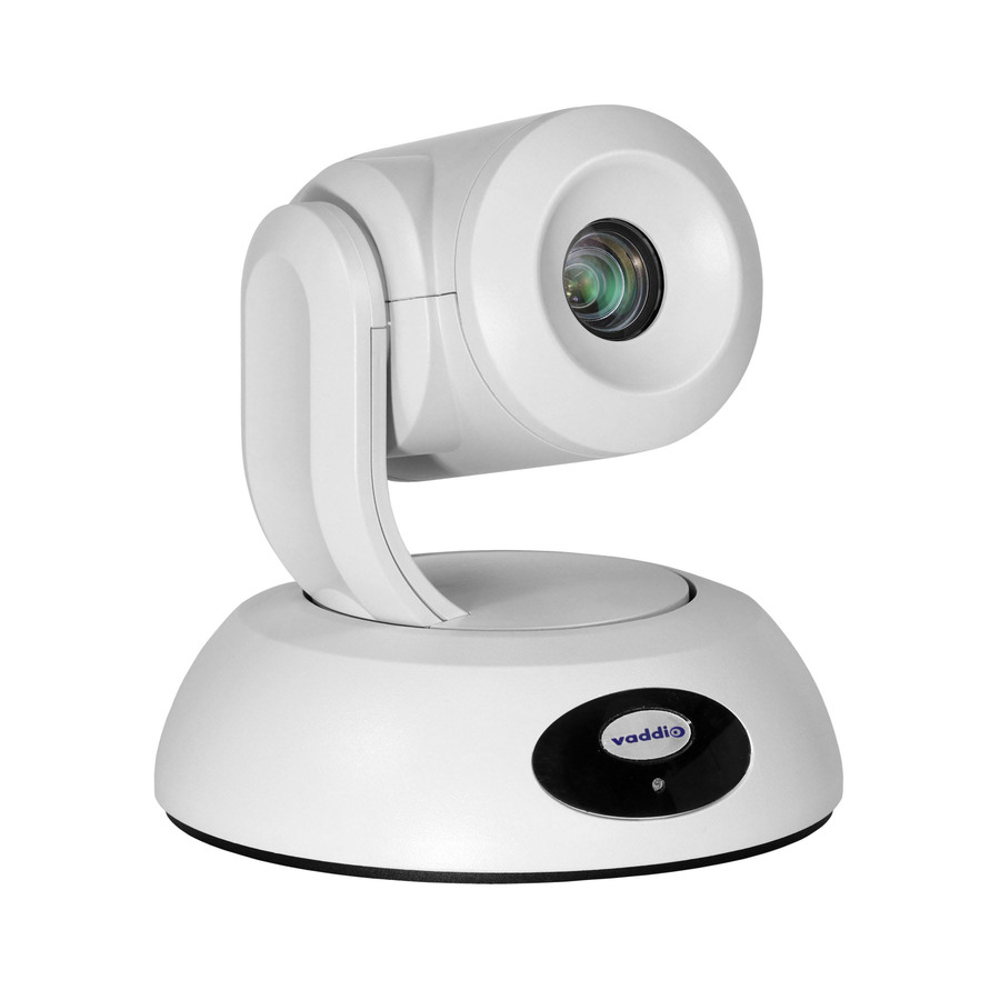 Vaddio RoboSHOT Elite Video Conferencing Camera - 8.5 Megapixel - 60 fps - White - USB 3.0 - 1 Pack(s)