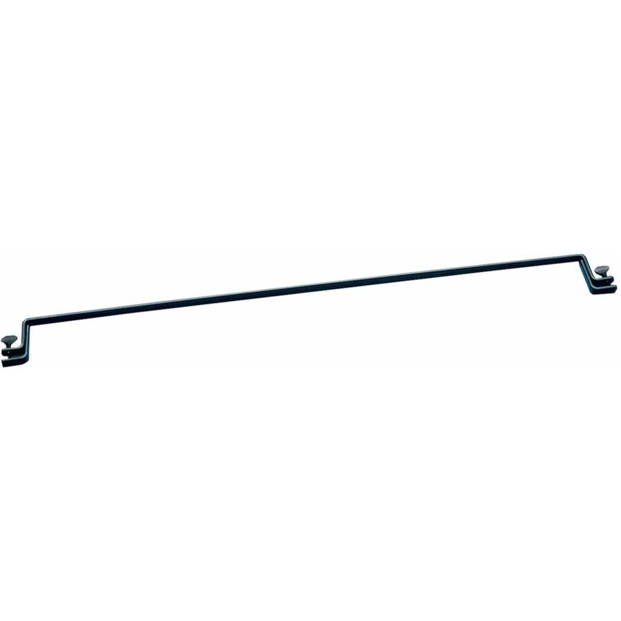 Ortronics Cable Management Support Bar - U-Type - 1.5 D - 19 in W - black