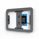 Heckler Design Wall Mount for Tablet, Gang Box, Power Adapter - Black Gray