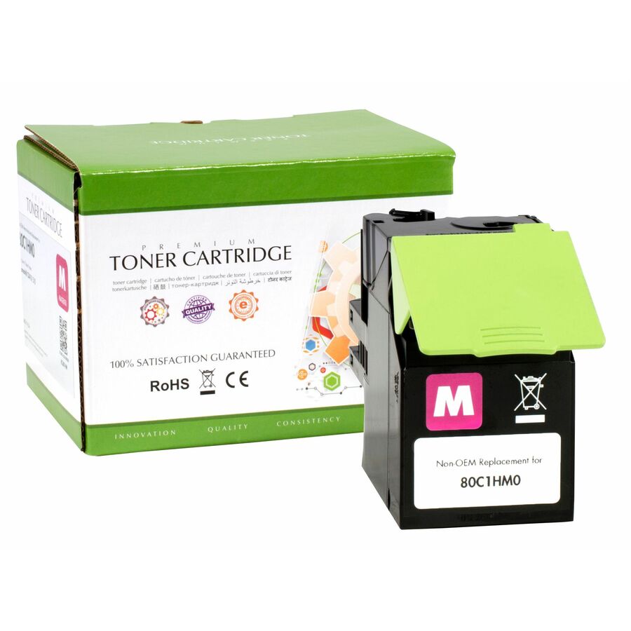 Static Control S80C1HM0 Remanufactured Laser Toner Cartridge (80C1HM0) - Magenta Pack