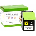 Static Control Remanufactured High Yield Laser Toner Cartridge 801HY (80C1HY0) - Yellow Pack