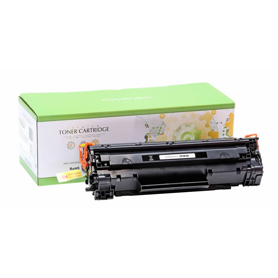 Static Control Laser Toner Cartridge - Single Pack CF283A - Black - 1 Pack