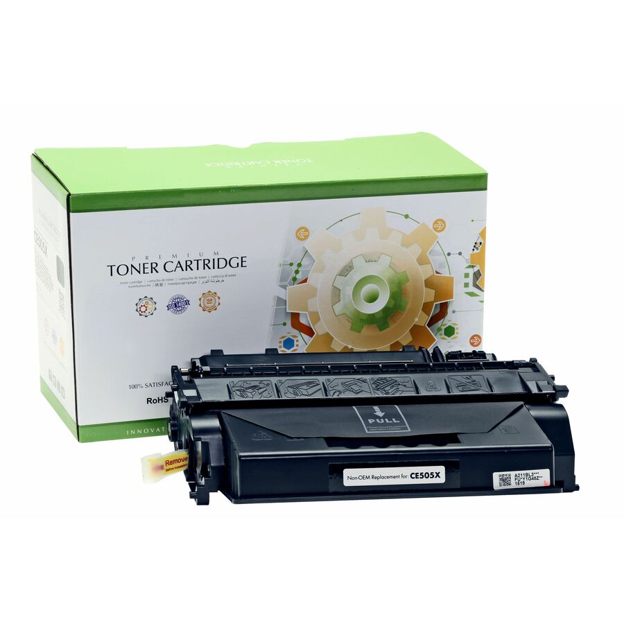 Static Control SCE505X Laser Toner Cartridge 05X, CRG-119II, CRG-719H, CRG-319II, CRG-519II, GPR-41, C-EXV40 (CE505X, 3480B001, 3480B002, 3480B003, 3480B004, 3480B005, 3480B006) Pack