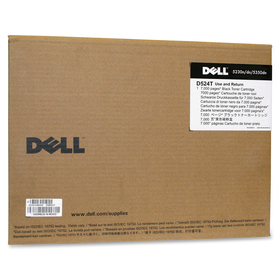 Dell Original Standard Yield Laser Toner Cartridge - Black - 1 Each