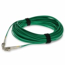 AddOn 1.5m LC to LC Green OM4 Duplex OFNR (Riser-Rated) TAA Fiber Patch Cable