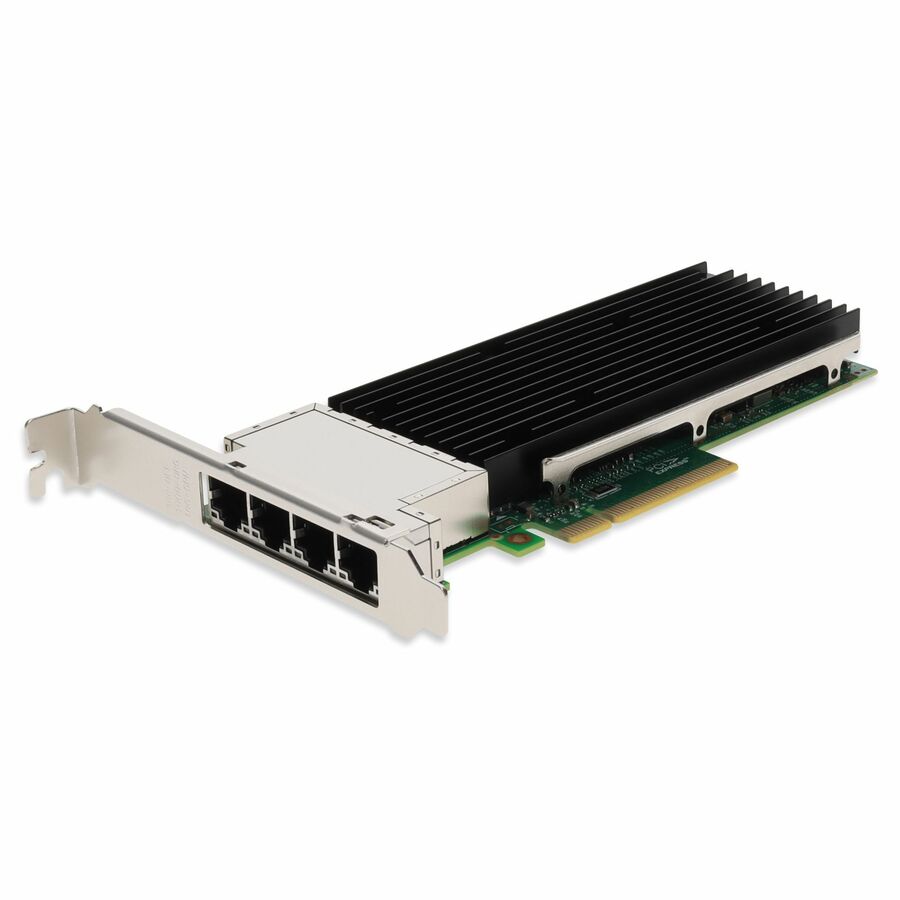 AddOn 10Gbs Quad RJ-45 Port 100m PCIe 3.0 x8 Network Interface Card
