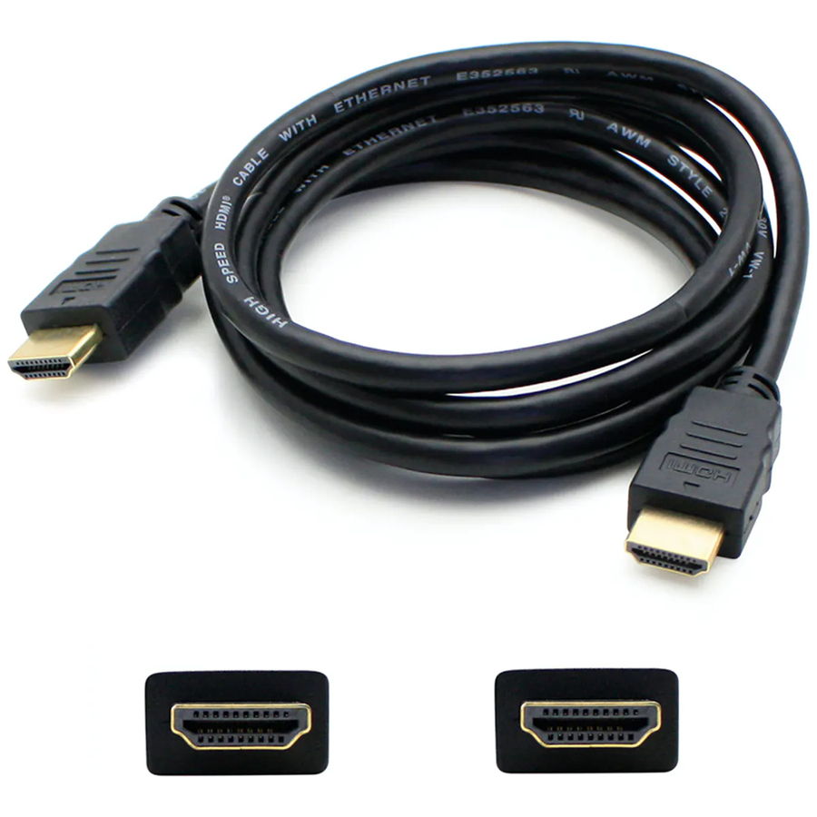 AddOn 75ft HDMI Male to HDMI Male Black Cable For Resolution Up to 4096x2160 (DCI 4K)