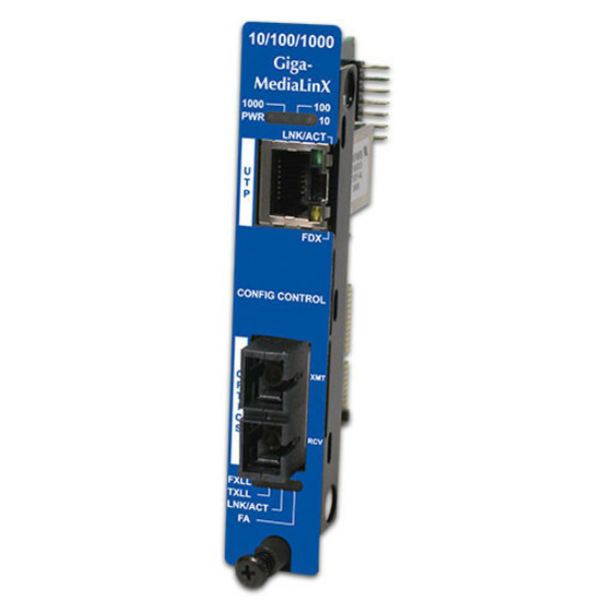 Advantech Slide-In Modular Media Converter 10/100/1000Mbps to Fiber Series