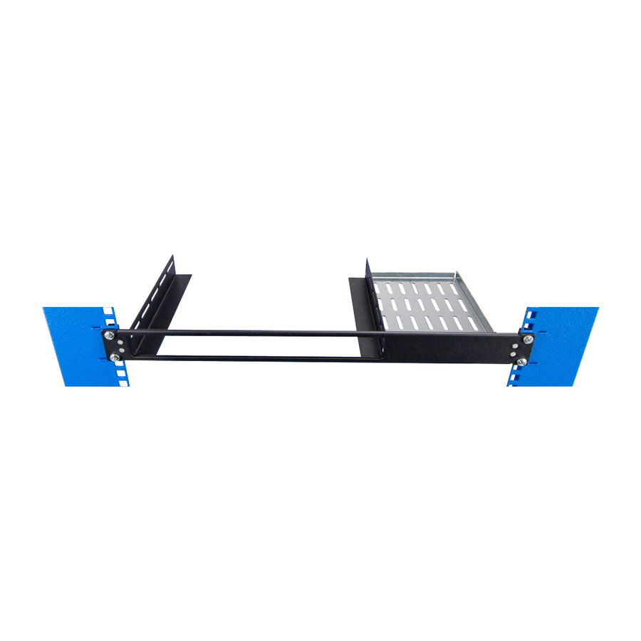 Rack Solutions 1U 2Post Cantilever Adjustable Switch Shelf