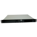 CRU RAX215DC-SJ Drive Enclosure - eSATA Host Interface - 1U Rack-mountable - Black