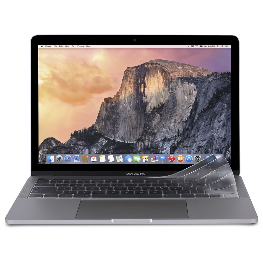 Protect your keyboard from spills, stains, grease, crumbs, and more with this ultra-thin keyboard protector.