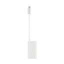 Moshi USB-C to Gigabit Ethernet Adapter, Plug and Play, USB-A Pass-through, Aluminum Casings, Works with MacBook, MacBook Air, MacBook Pro, Surface