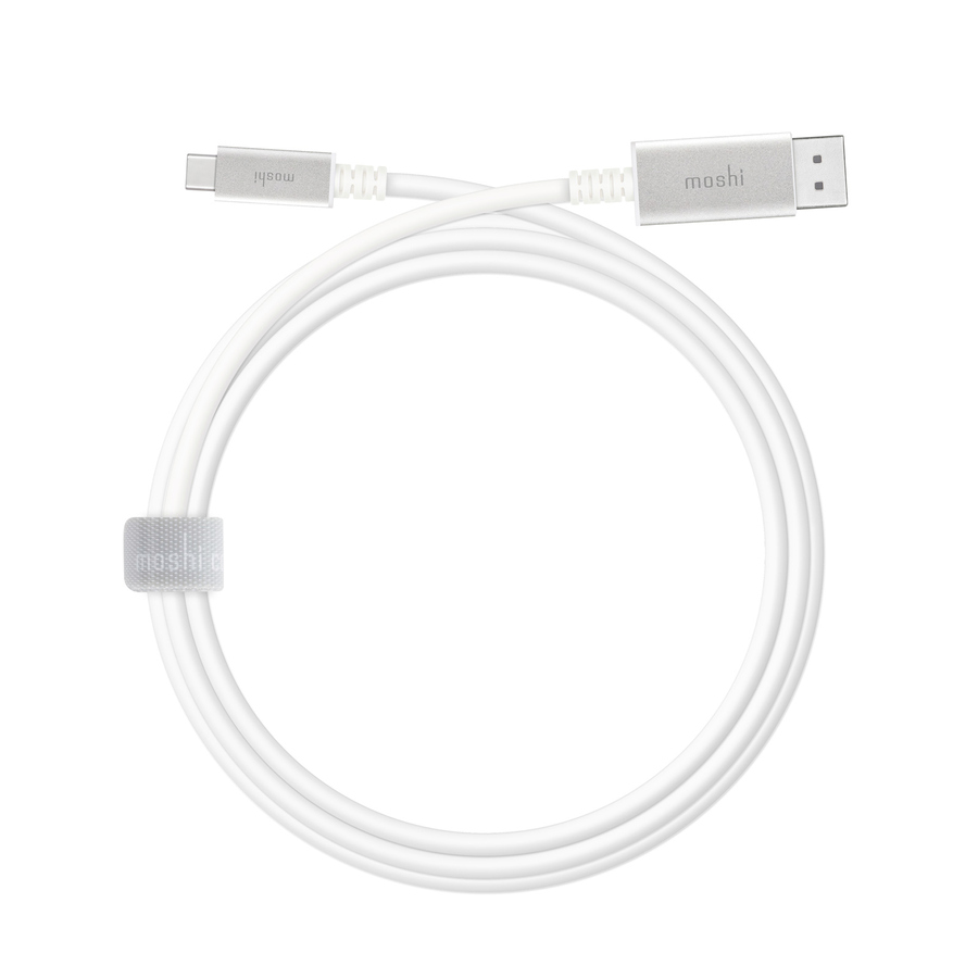 Moshi USB-C to DisplayPort Cable 5 ft (1.5 m) Works with MacBook, MacBook Air, Macbook Pro, Surface, up to 5K 60 Hz