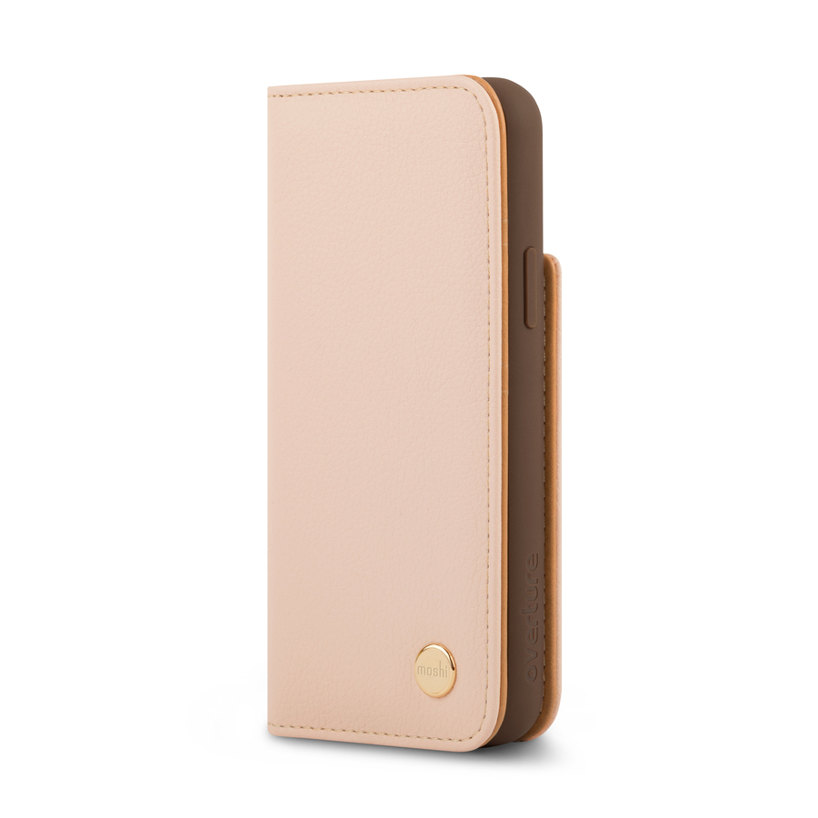 Moshi Overture Carrying Case (Wallet) Apple iPhone 11 Pro Smartphone - Luna Pink