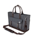 Moshi Costa Carrying Case (Satchel) for 15" Apple iPad Notebook - Granite Gray