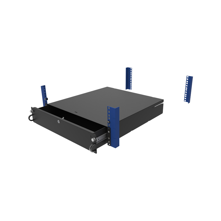 Rack Solutions 2U Lockable Rackmount Drawers 18"