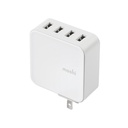 Moshi ProGeo 4-Port USB Wall Charger (35 W, US) - US Version