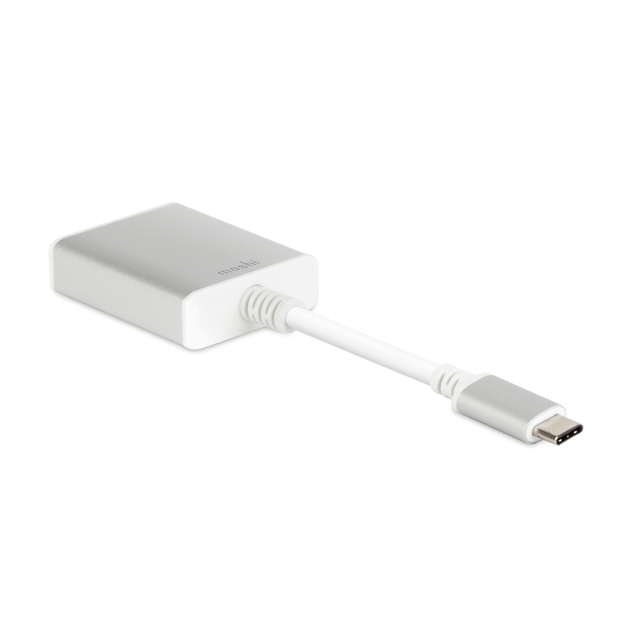 Moshi USB-C to HDMI Adapter, 4K up to 60 fps, Aluminum Casings, Works with MacBook, MacBook Air, MacBook Pro, Surface
