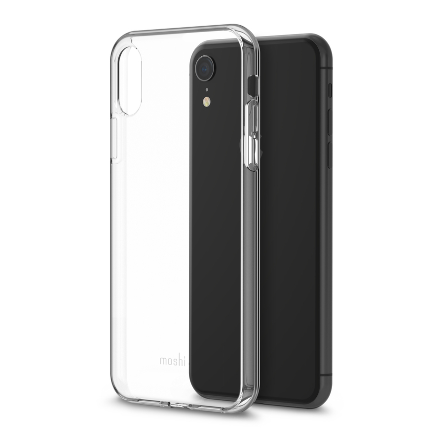 Let your device shine through while giving it a touch of refinement. Features a metallized frame and military-grade drop protection.