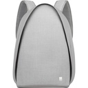 Moshi Tego Urban Backpack - Stone Gray, Anti-theft design, Padded Laptop Compartment up to 15" , External USB Pass-through Port