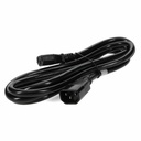 AddOn 4ft C13 Female to C14 Male 14AWG 100-250V at 15A Black Power Cable