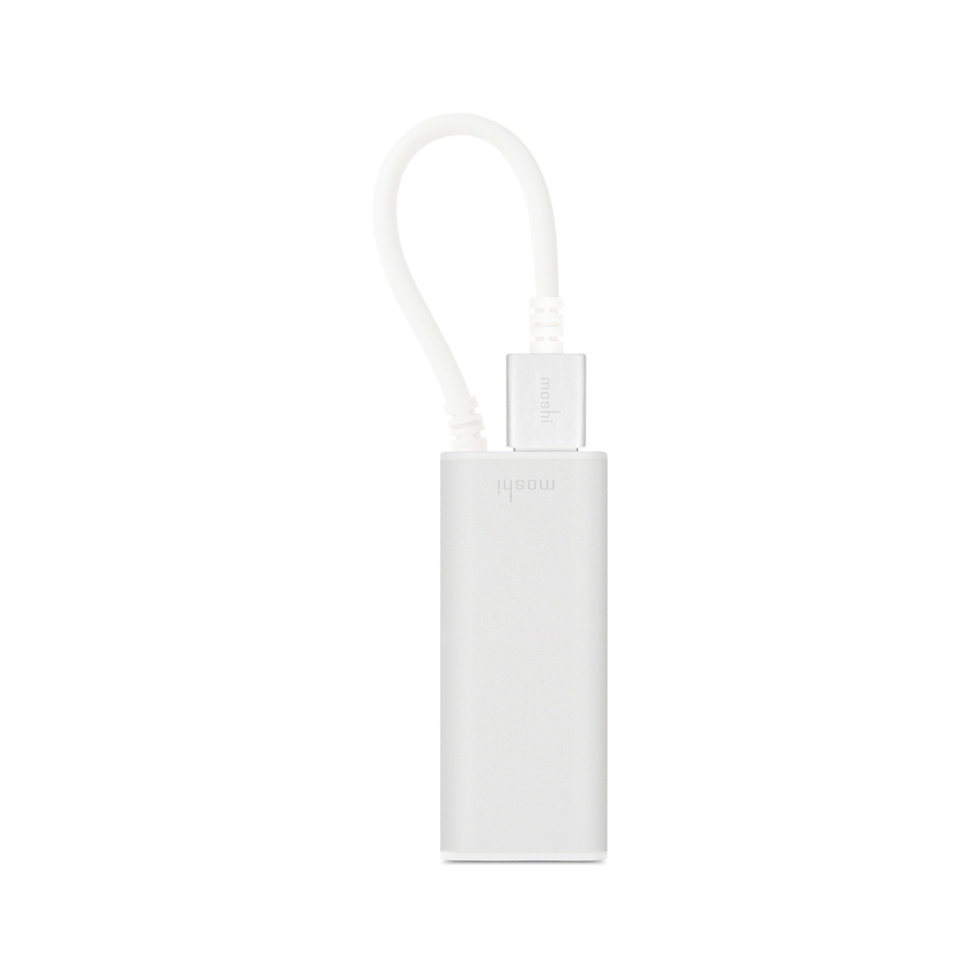 Moshi - Enjoy a fast and stable wired connection with this USB 3.0 to Gigabit Ethernet Adapter