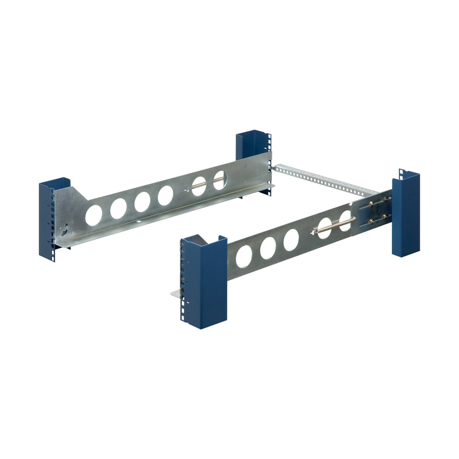 Rack Solutions 3U Tool-less Universal Rail 28in Depth with Tool-less Wirebar